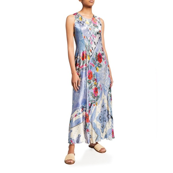 Johnny Was Dresses & Skirts - Johnny Was Regina paisley floral print sleeveless dress